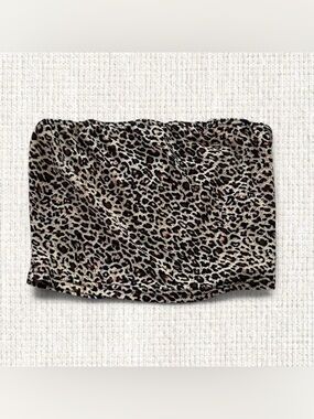 SHEIN Leopard Print Tube Top